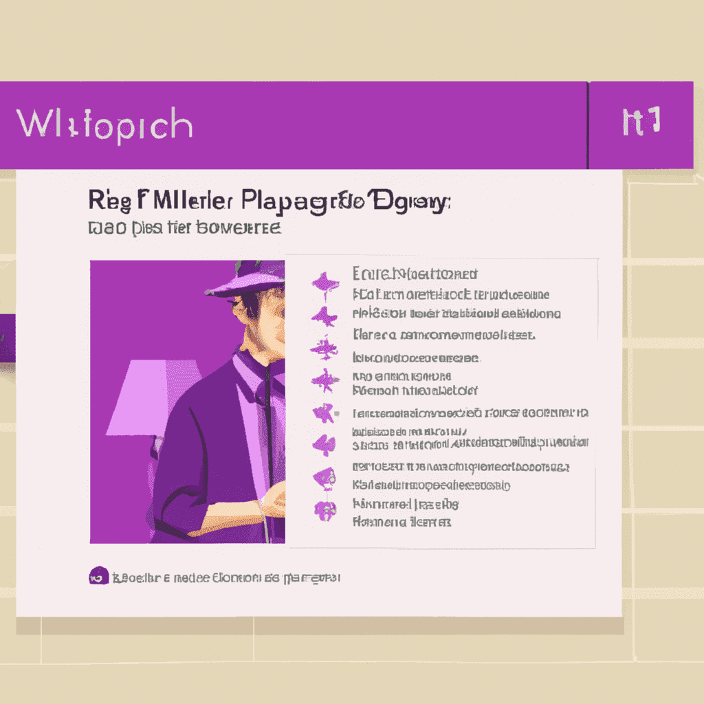 una ilustracion vectorial sobre como agregar un menu fijo en wordpress en escala de lilas y colores tecnologicos pero predominando siempre el color hexadecimal b78af2 con mas del 40 de la imagen by