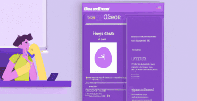 una ilustracion vectorial sobre como agregar un sistema de chat en vivo en tu sitio web de comparacion de precios en content egg en escala de lilas y colores tecnologicos pero predominando siempre el