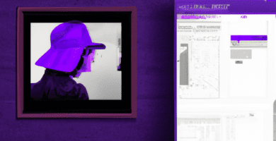 una ilustracion vectorial sobre como agregar un sistema de chat en vivo en tu sitio web de portafolio en wp portfolio en escala de lilas y colores tecnologicos pero predominando siempre el color hexa