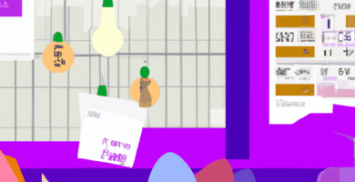 una ilustracion vectorial sobre como agregar un sistema de correo electronico en tu sitio web de comparacion de precios en content egg en escala de lilas y colores tecnologicos pero predominando siem
