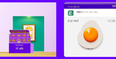 una ilustracion vectorial sobre como agregar un sistema de integracion con bitcoin en tu sitio web de comparacion de precios en content egg en escala de lilas y colores tecnologicos pero predominando