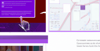 una ilustracion vectorial sobre como agregar un sistema de integracion con chat en vivo en tu sitio web de directorios en geodirectory en escala de lilas y colores tecnologicos pero predominando siem