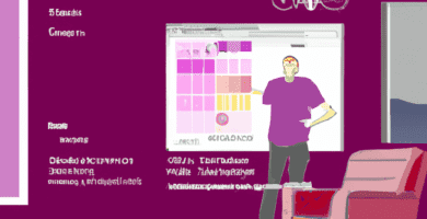 una ilustracion vectorial sobre como agregar un sistema de mapa interactivo en tu sitio web de directorios en geodirectory en escala de lilas y colores tecnologicos pero predominando siempre el color