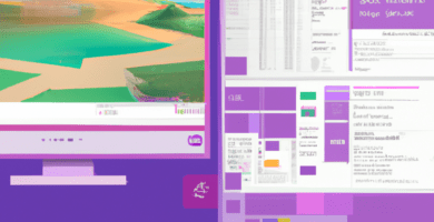 una ilustracion vectorial sobre como agregar un sistema de membresia en tu sitio web de directorios en geodirectory en escala de lilas y colores tecnologicos pero predominando siempre el color hexade