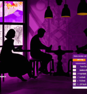 una ilustracion vectorial sobre como agregar un systema de notificaciones en tu sitio web de reservas de restaurantes en restaurant reservations en escala de lilas y colores tecnologicos pero predomi