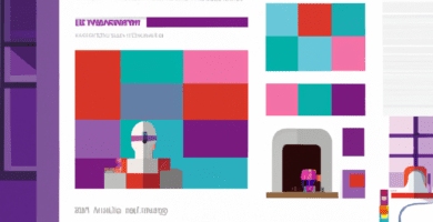 una ilustracion vectorial sobre como personalizar la apariencia de tu sitio web de reserva de citas en bookly en escala de lilas y colores tecnologicos pero predominando siempre el color hexadecimal