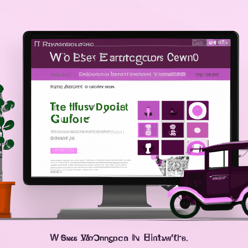 una ilustracion vectorial sobre como personalizar la pagina de carrito en wordpress en escala de lilas y colores tecnologicos pero predominando siempre el color hexadecimal b78af2 con mas del 40 de