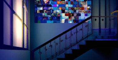una ilustracion vectorial sobre como utilizar plugins de video en wordpress en escala de lilas y colores tecnologicos pero predominando siempre el color hexadecimal b78af2 con mas del 40 de la image