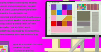 una ilustracion vectorial sobre instalacion de wordpress guia paso a paso para principiantes en escala de lilas y colores tecnologicos pero predominando siempre el color hexadecimal b78af2 con mas
