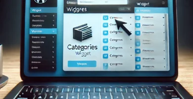 Cómo agregar un widget de categorías en WordPress wordprezz