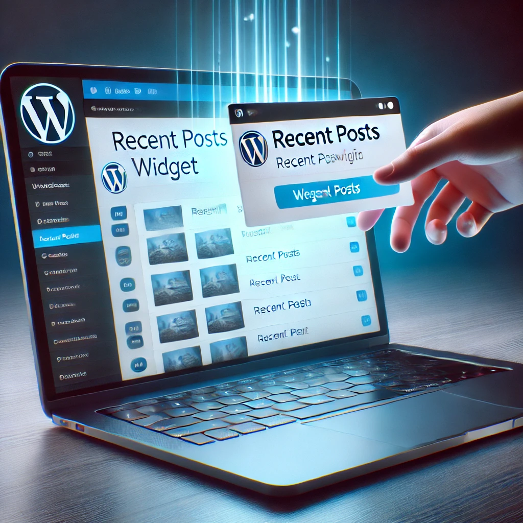 Cómo agregar un widget de publicaciones recientes en WordPress wordprezz